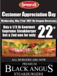 Spangles Customer Appreciation Day: Gourmet Supreme BOGO 22¢