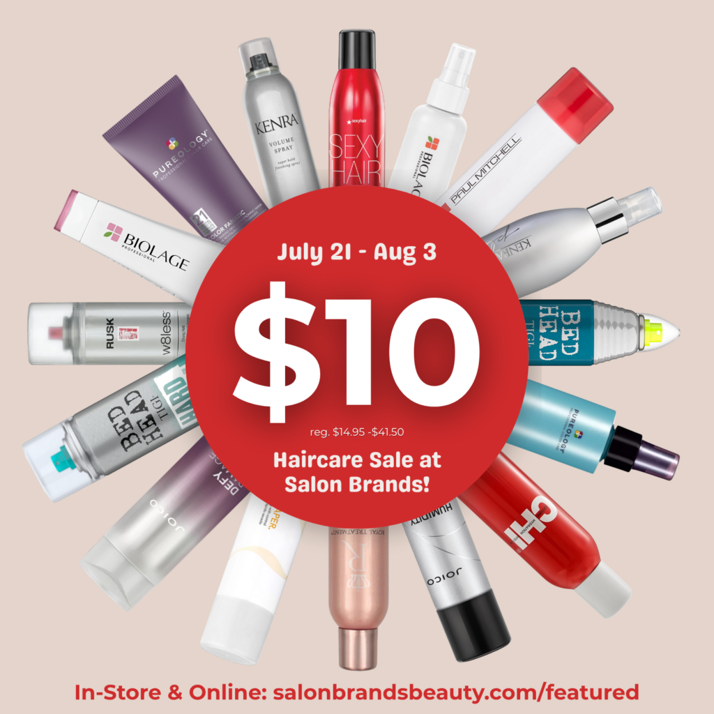 Salon Brands $10 Haircare Deal: July 21 – August 3, 2025