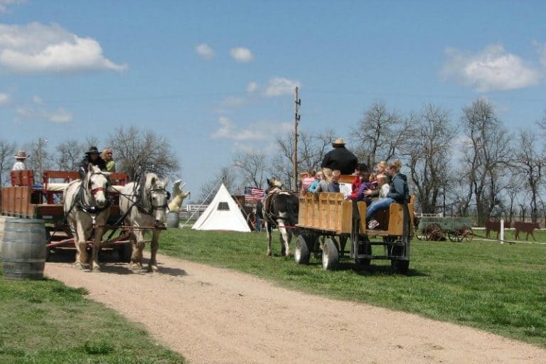 Prairie Rose Western Days wagon rides