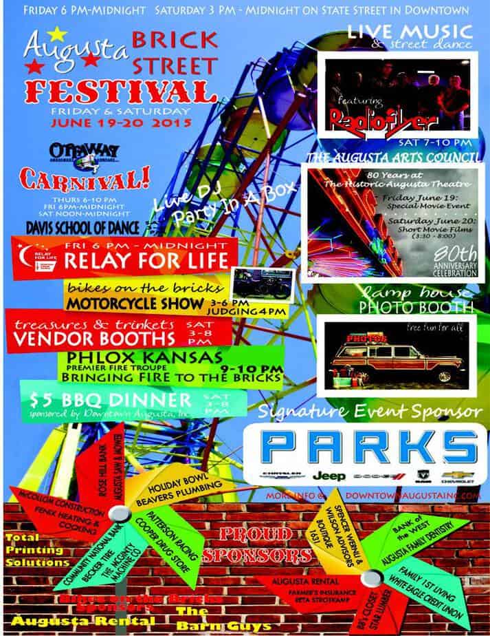 2015 Augusta Brick Street Festival