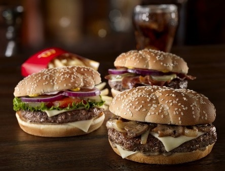 McDonalds free fries and drink with purchase of sirloin burger
