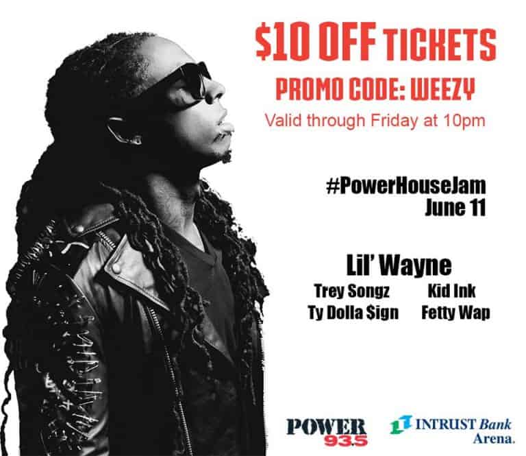 $10 off tickets to powerhousejam