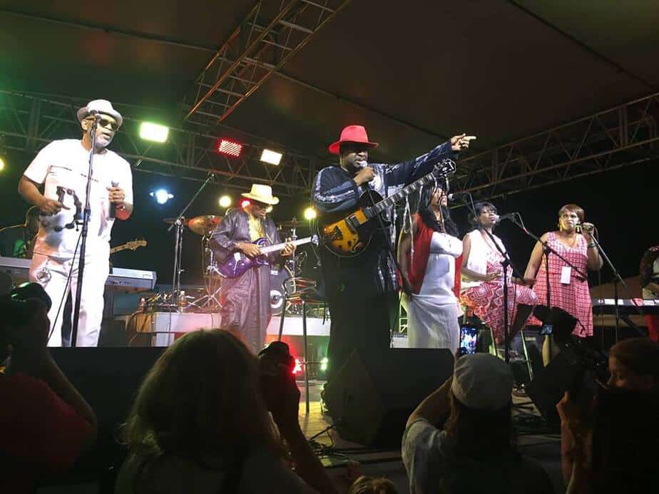 Rudy Love and the Love Family in concert