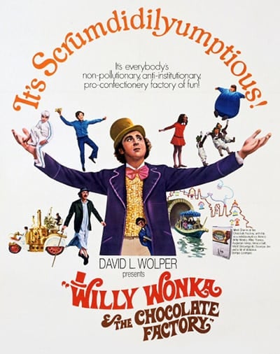 Free screening of Willy Wonka at the Wichita Orpheum