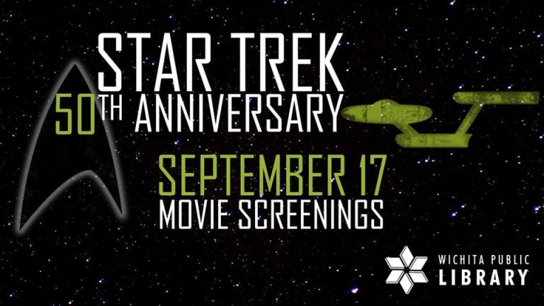 Star Trek 50th anniversary film screenings at The Wichita Public Library