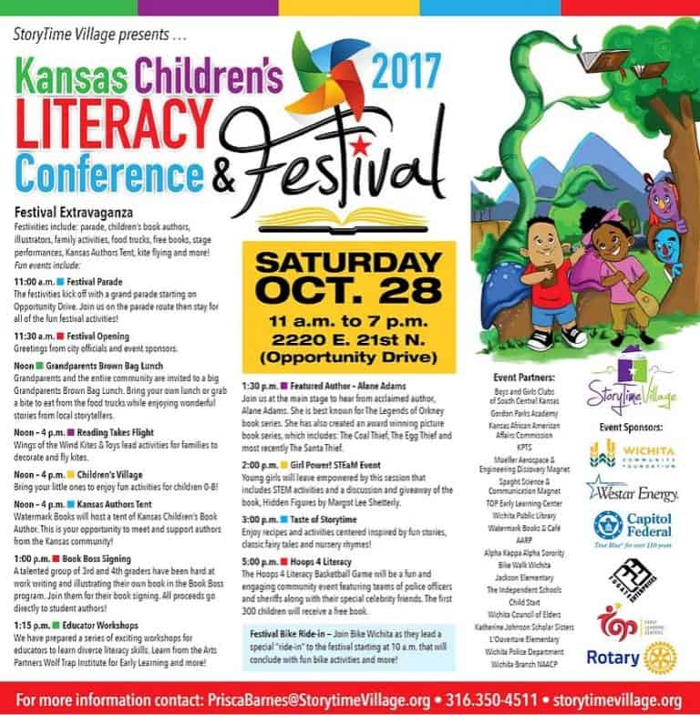 2017 Children's Literacy Festival flyer
