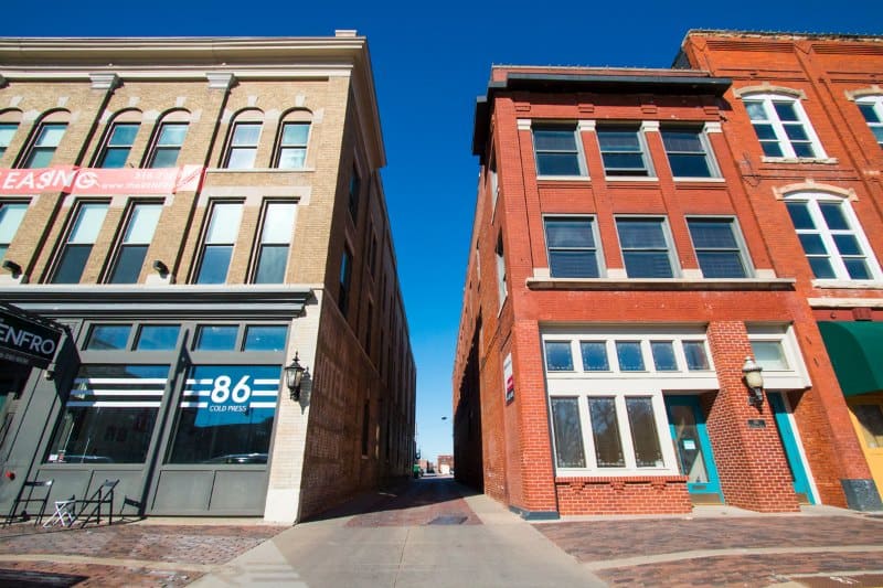 Gallery Alley in Downtown Wichita