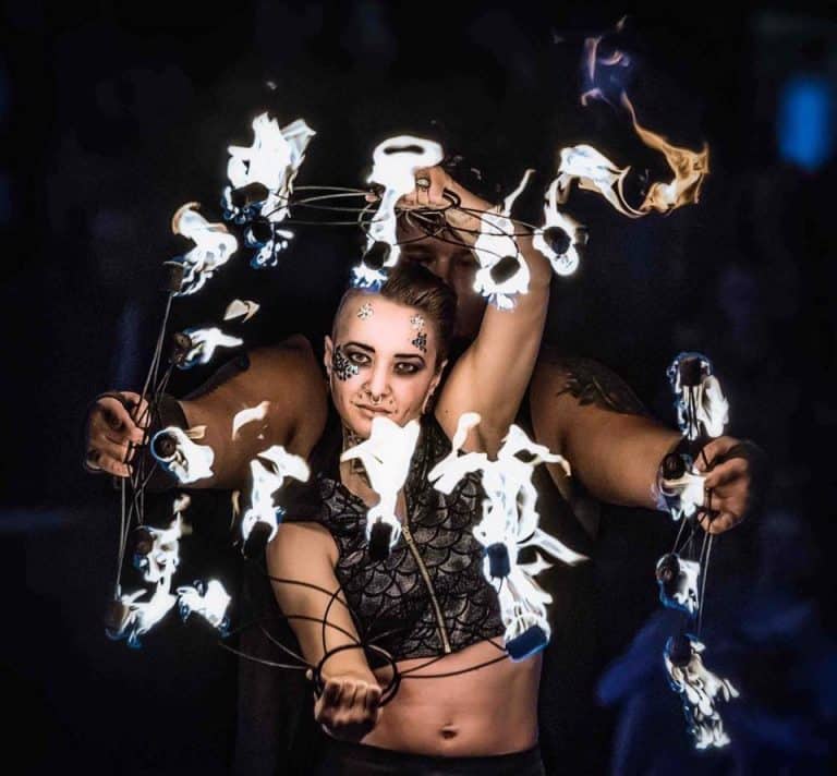 This amazing group in Wichita dances with fire