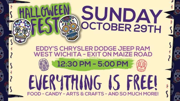 Halloween event at Eddy's Chrysler Dodge in Wichita
