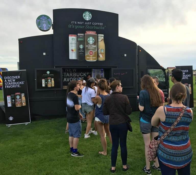 WSU free Starbucks samples on Halloween
