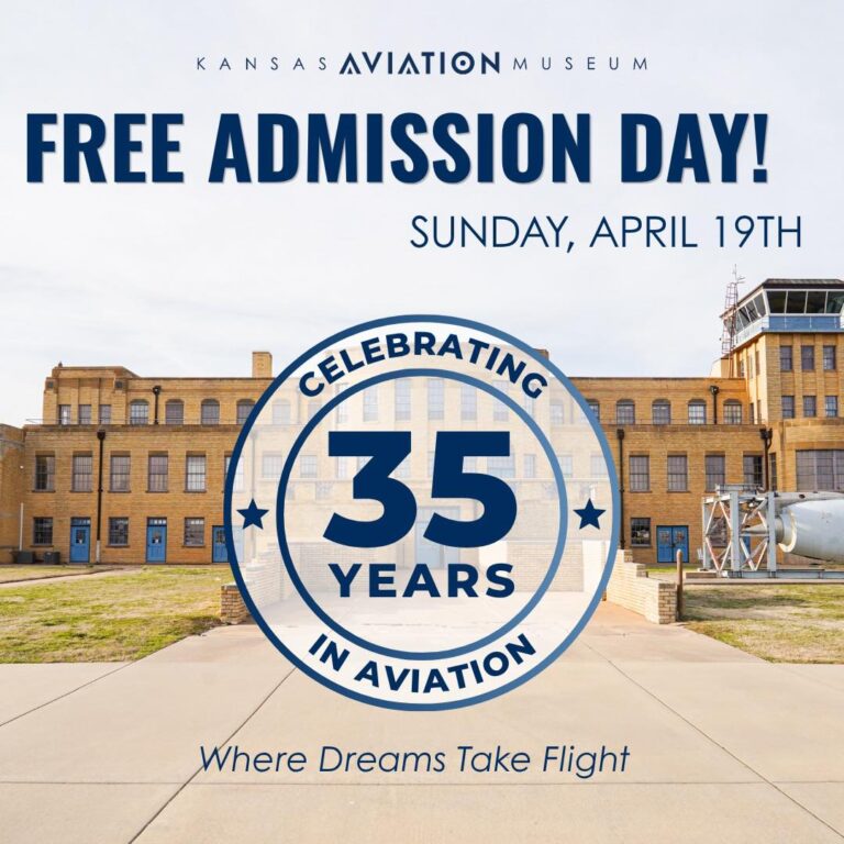 Free Admission Day to Kansas Aviaiton Museum 35th Birthday