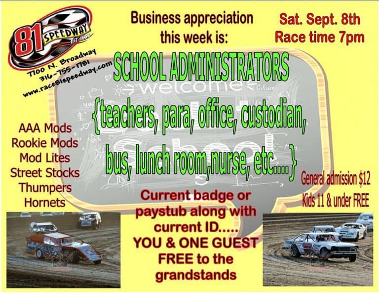 81 Speedway School Administrators Night