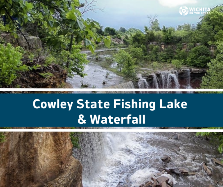 Cowley County Waterfall and Lake