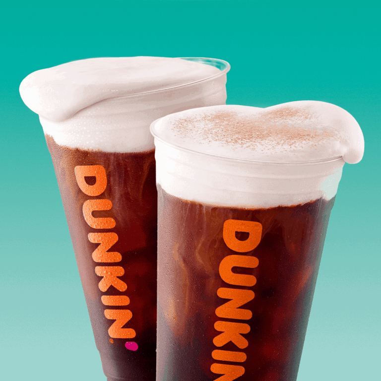 Dunkin's cold brew coffee special $3