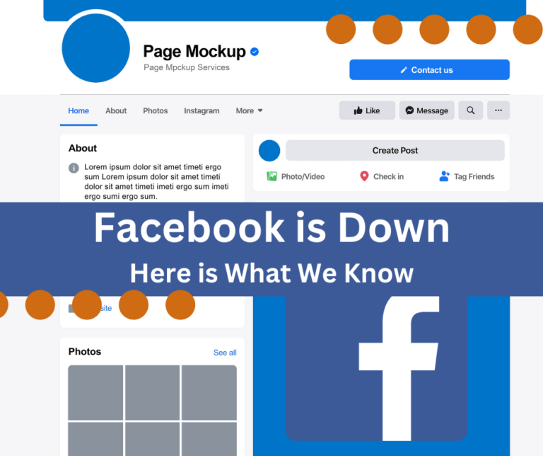 Facebook Down