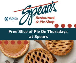 Free Slice of Pie on Thursday's at Spears