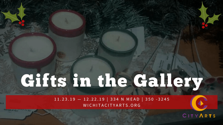 Holiday shop at City Arts Wichita