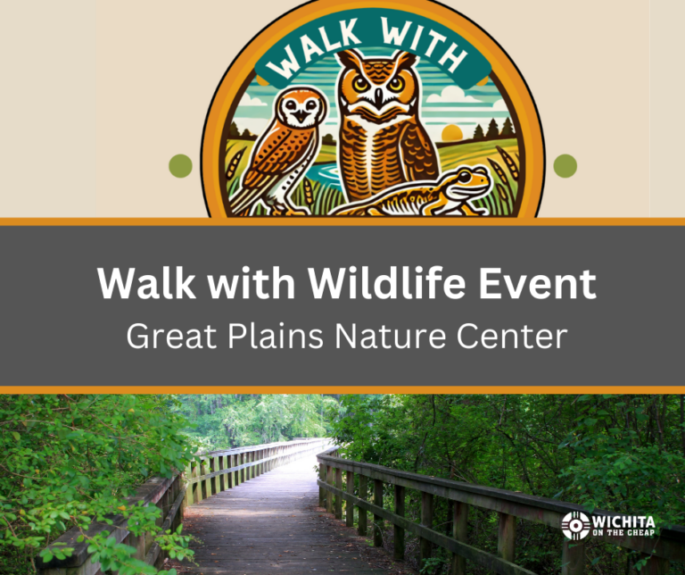 Great Plains Nature Center walk with wildlife