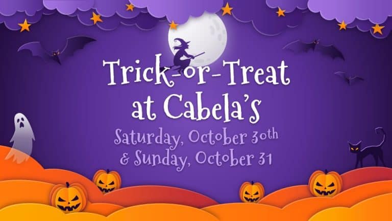 Trick-or-treating at Cabela's