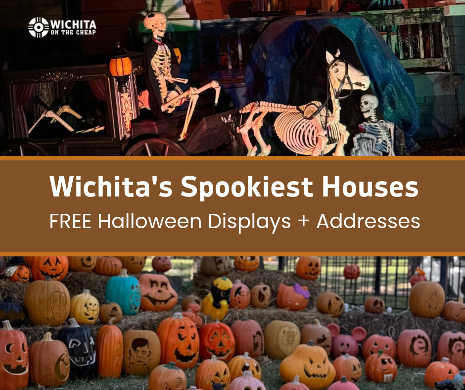 Free Halloween Displays to visit & Spooky Light Shows in Wichita