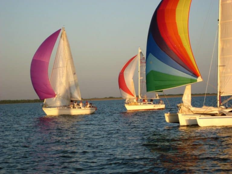 Sailing with the Ninnescah Sailing Association on Cheney Lake