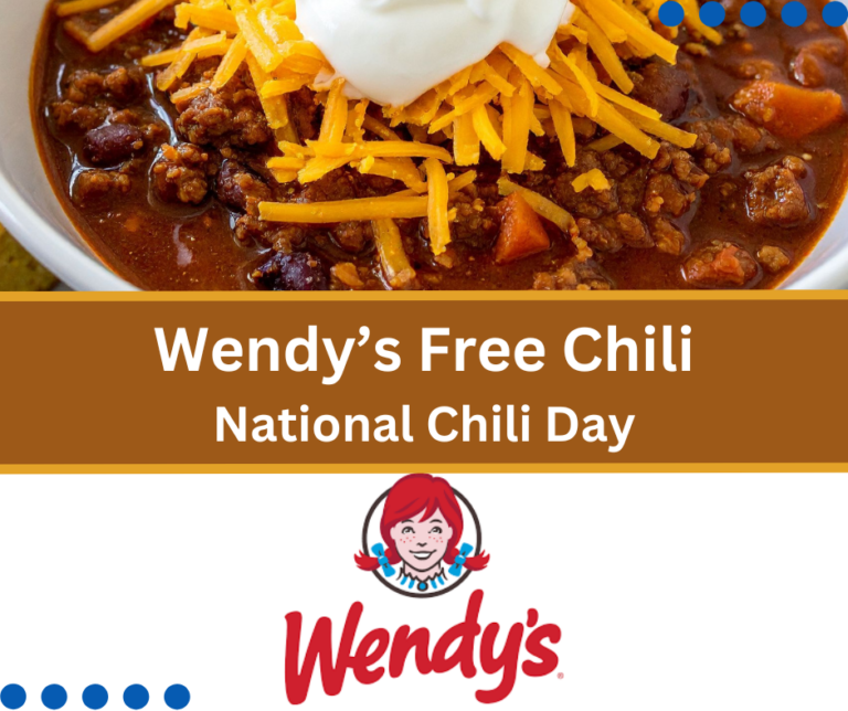 National Chili Day Wendys