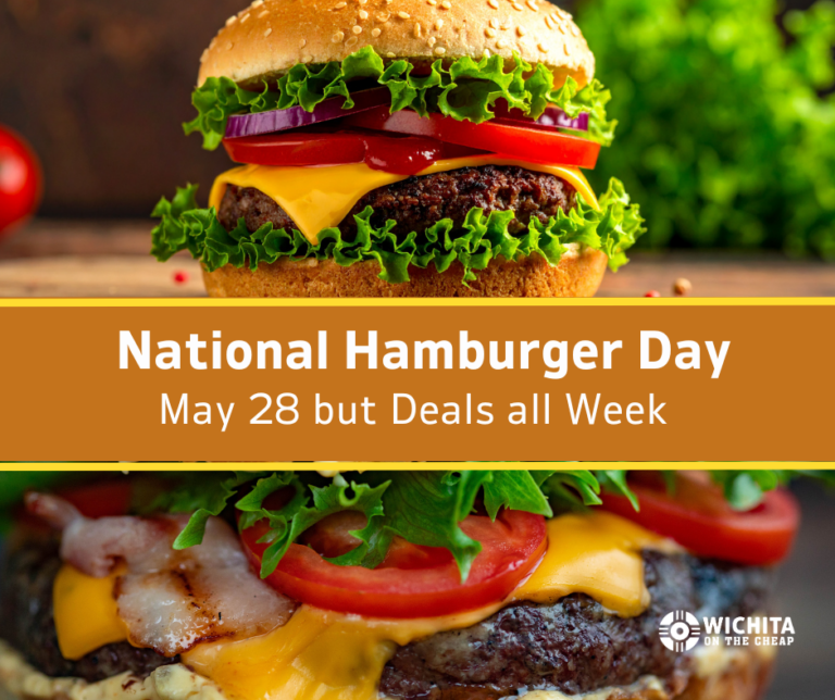 National Hamburger day deals