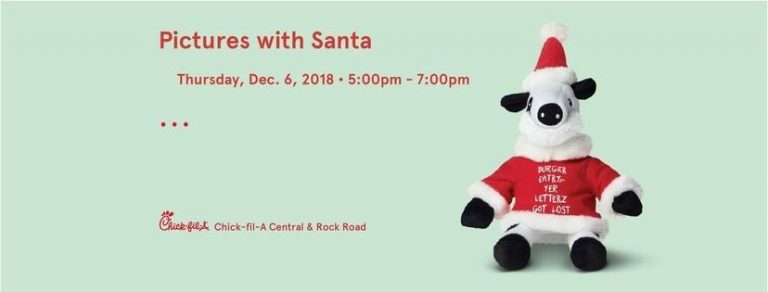 Pictures with Santa Chick fil A East