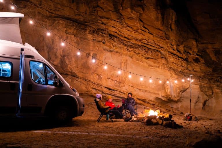 Camping with RV in Utah
