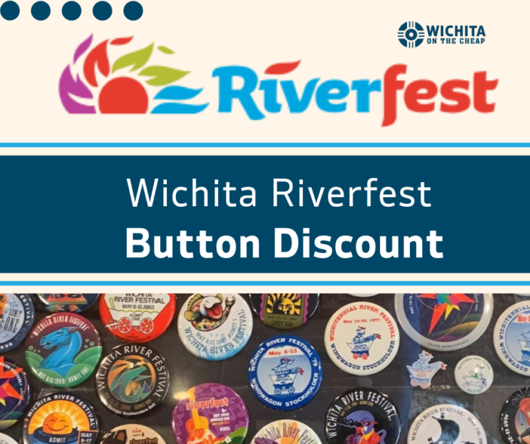 Riverfest Button Deal