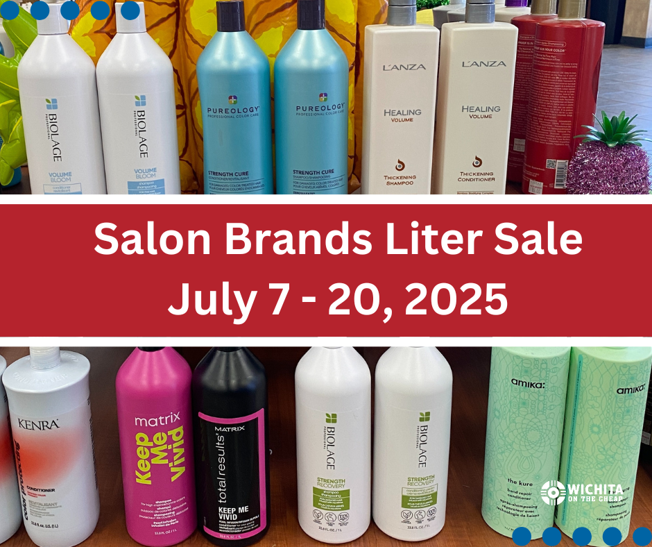 Salon Brands Huge Liter Sale: Shampoo & Conditioner