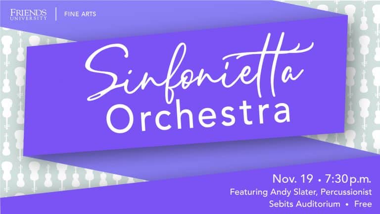 Fall chamber orchestra at Friends University