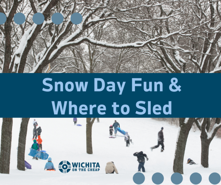 Snow Day Fun and Where to Sled in Wichita