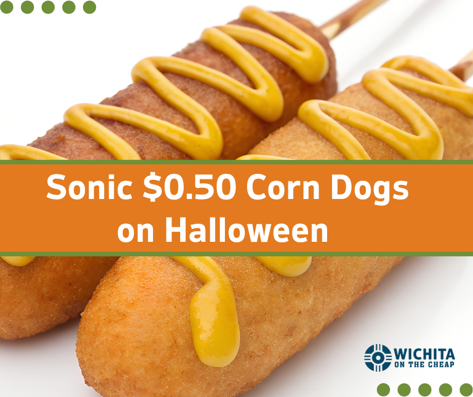 Sonic Halloween 50 Cent Corn Dog Deal