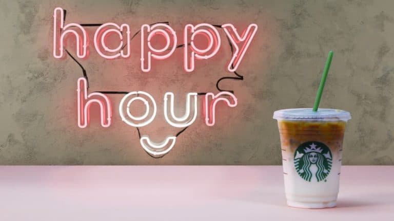 Starbucks Happy Hour promo