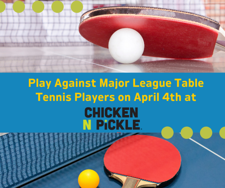 Table Top Tennis at CNP