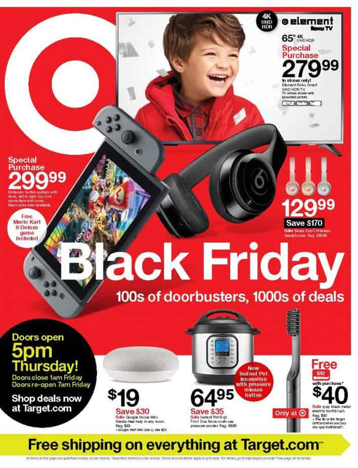 Target Black Friday ad 2019 sneak peek
