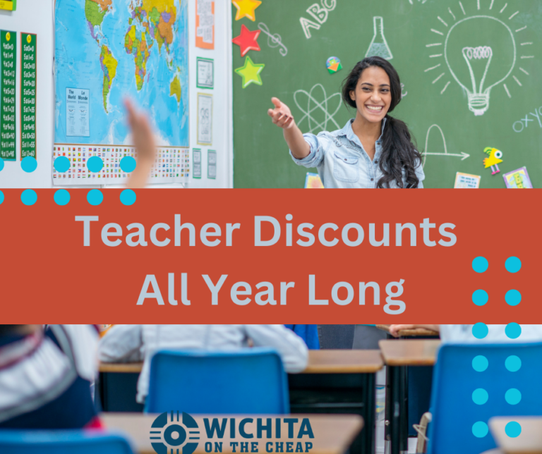 Teacher Discounts all Year