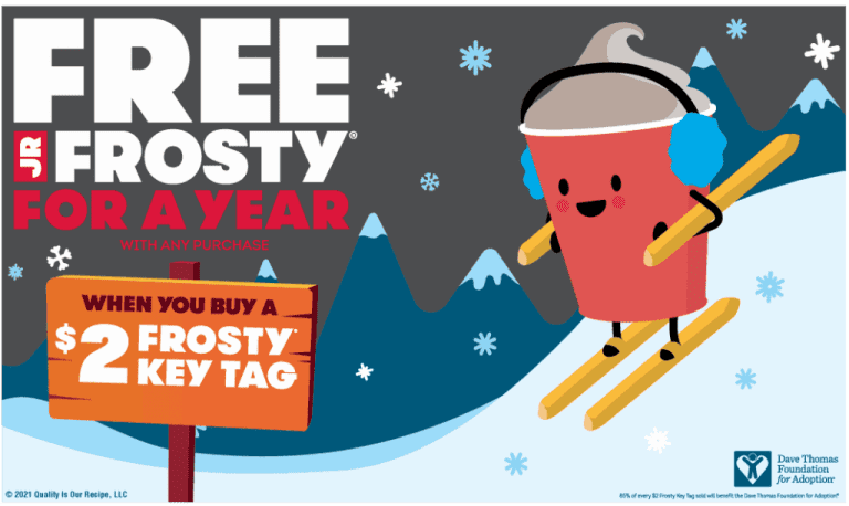 free frosty key tag 2021