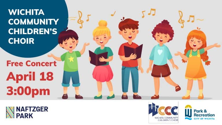 FREE Community Children's Choir event downtown Wichita at Naftzger Park