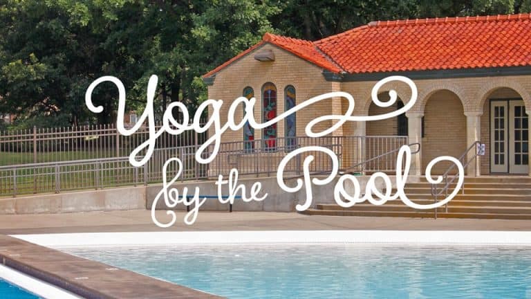 Yoga by the Pool