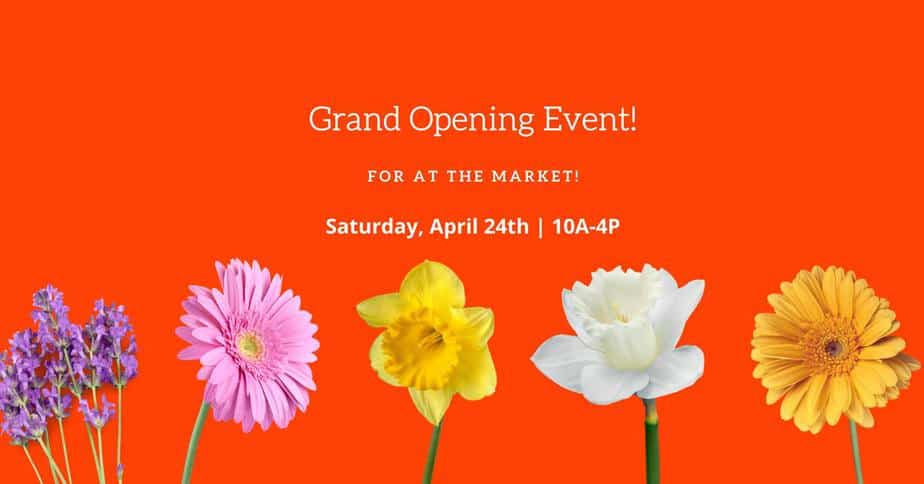 Grand opening image for At the Market