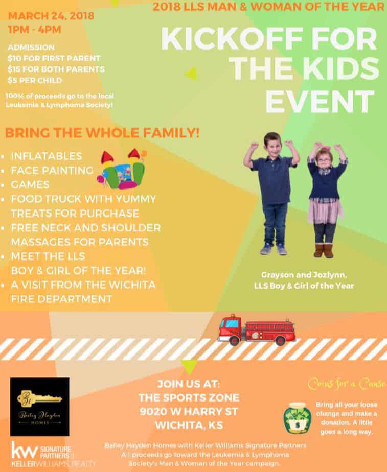 Family fundraiser for the LLS Wichita