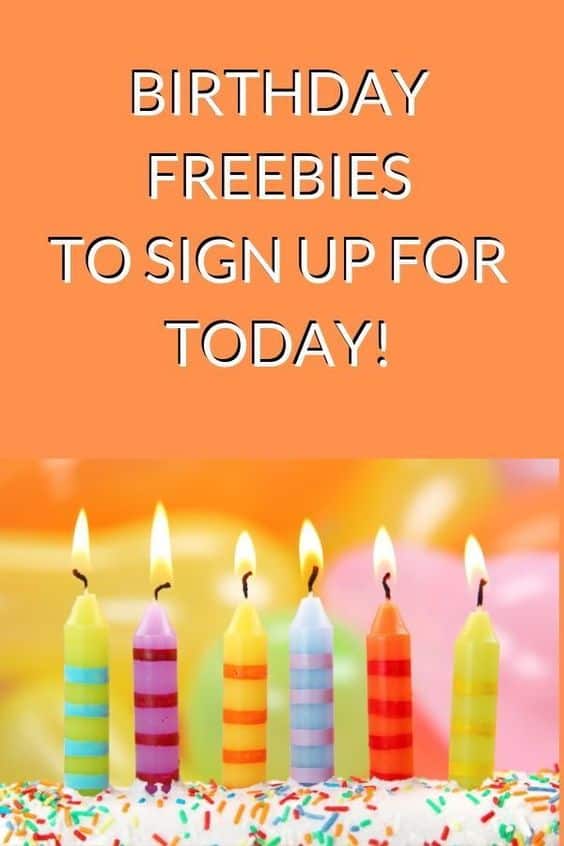 Wichita Birthday Freebies Happy birthday to you!