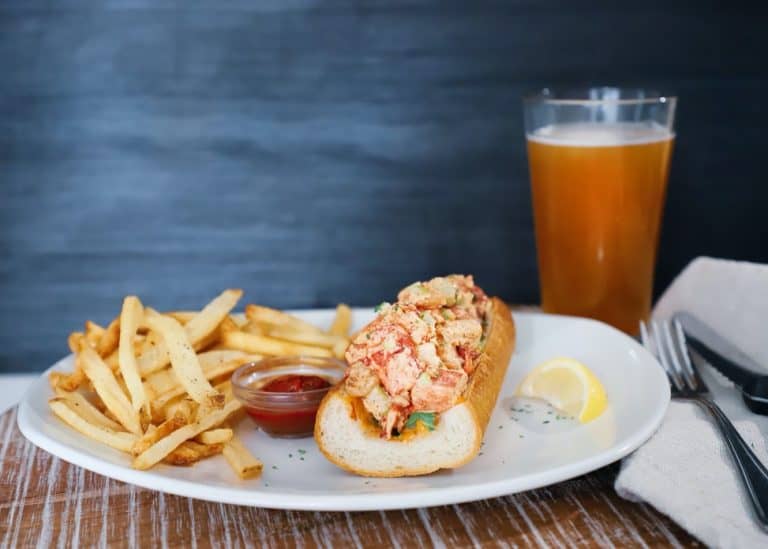 Bonefish Grill lobster shrimp roll