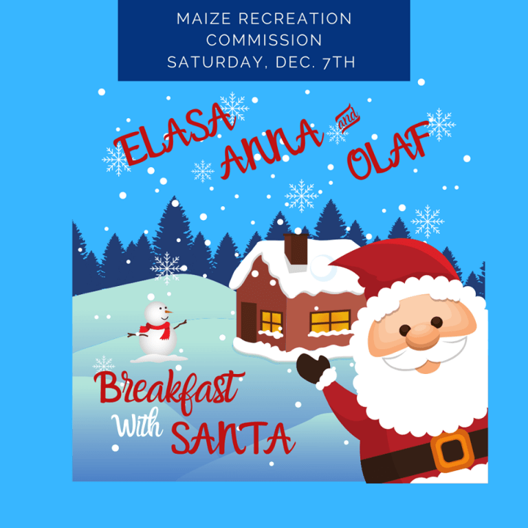 Breakfast with Santa at Maize Rec.