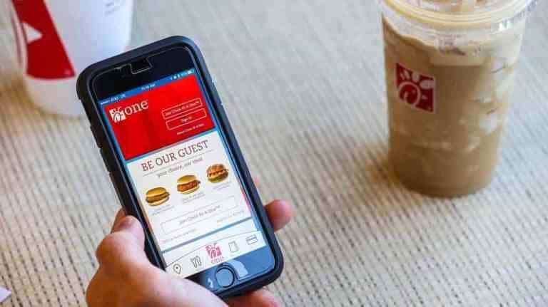 chick fil a app