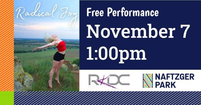 free dance performance at Naftzger Park