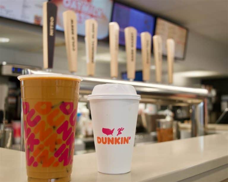 Dunkin coffee