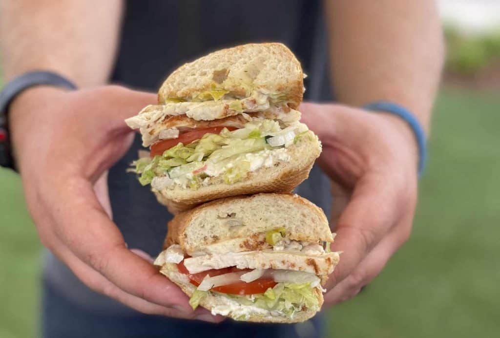 Free firehouse sub if you donate a case of bottled water